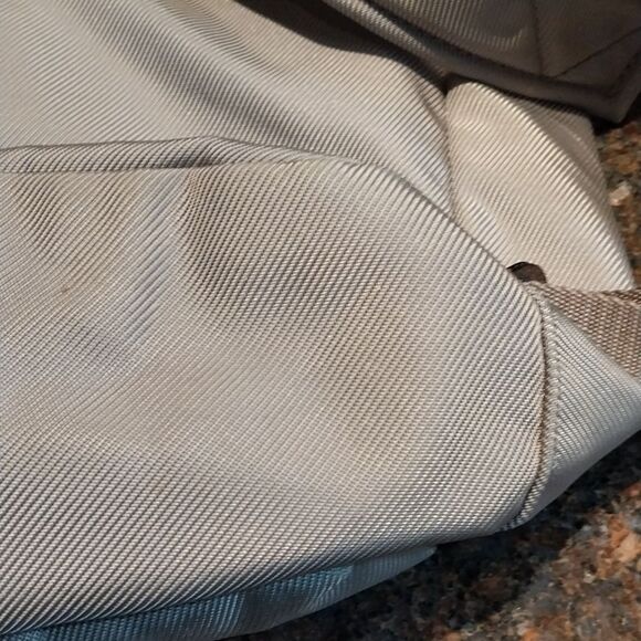 LULU LEMON Gray Backpack with Dual Handles For Toting AROUND TOWN..NEW CONDITION - Picture 7 of 11